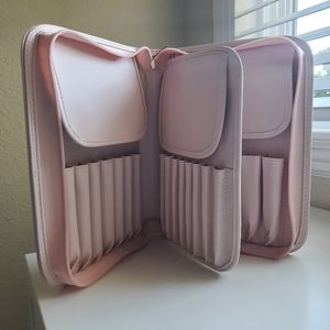 Luxie rose gold brush book